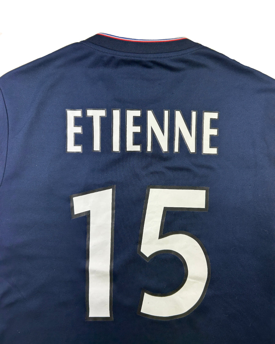 Vintage AS Saint-Etienne 2015-16 third shirt – back detail, size M