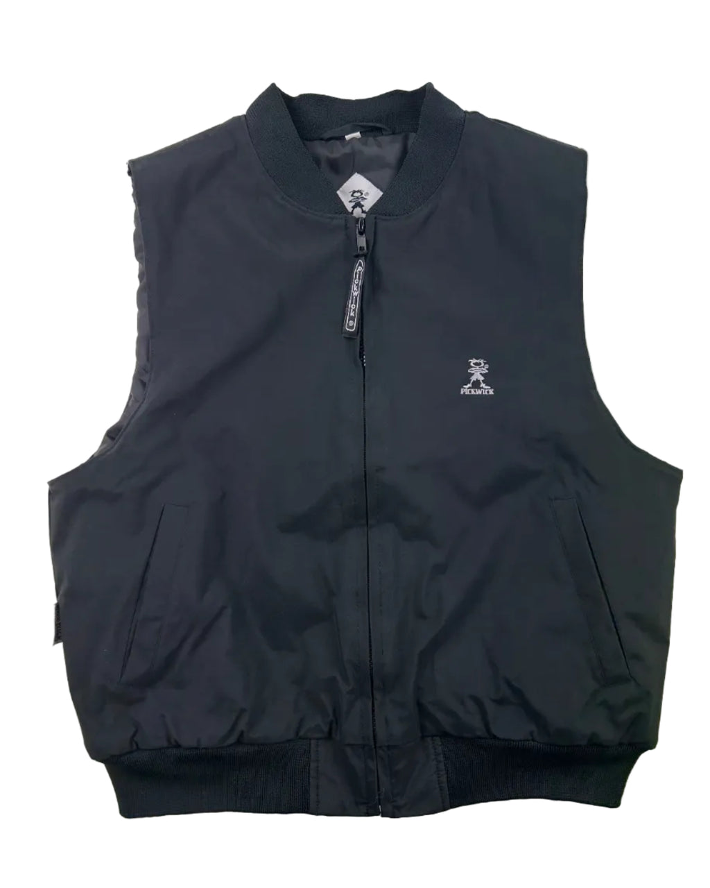 Vintage Pawpick zip-up liivi edestä, koko S/M