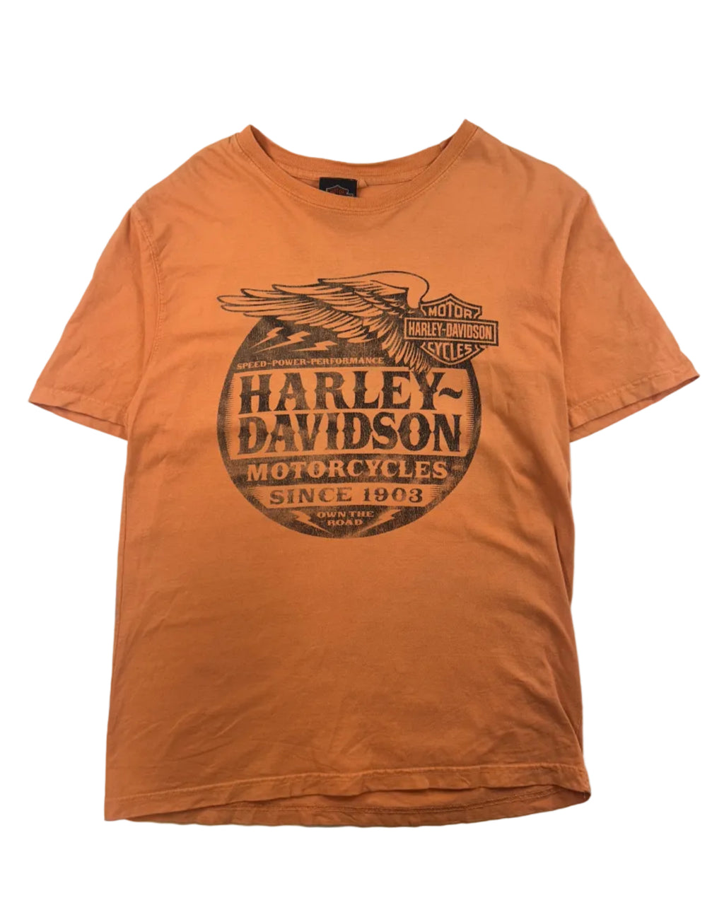 Harley Davidson Aruba vintage t-shirt front view size M