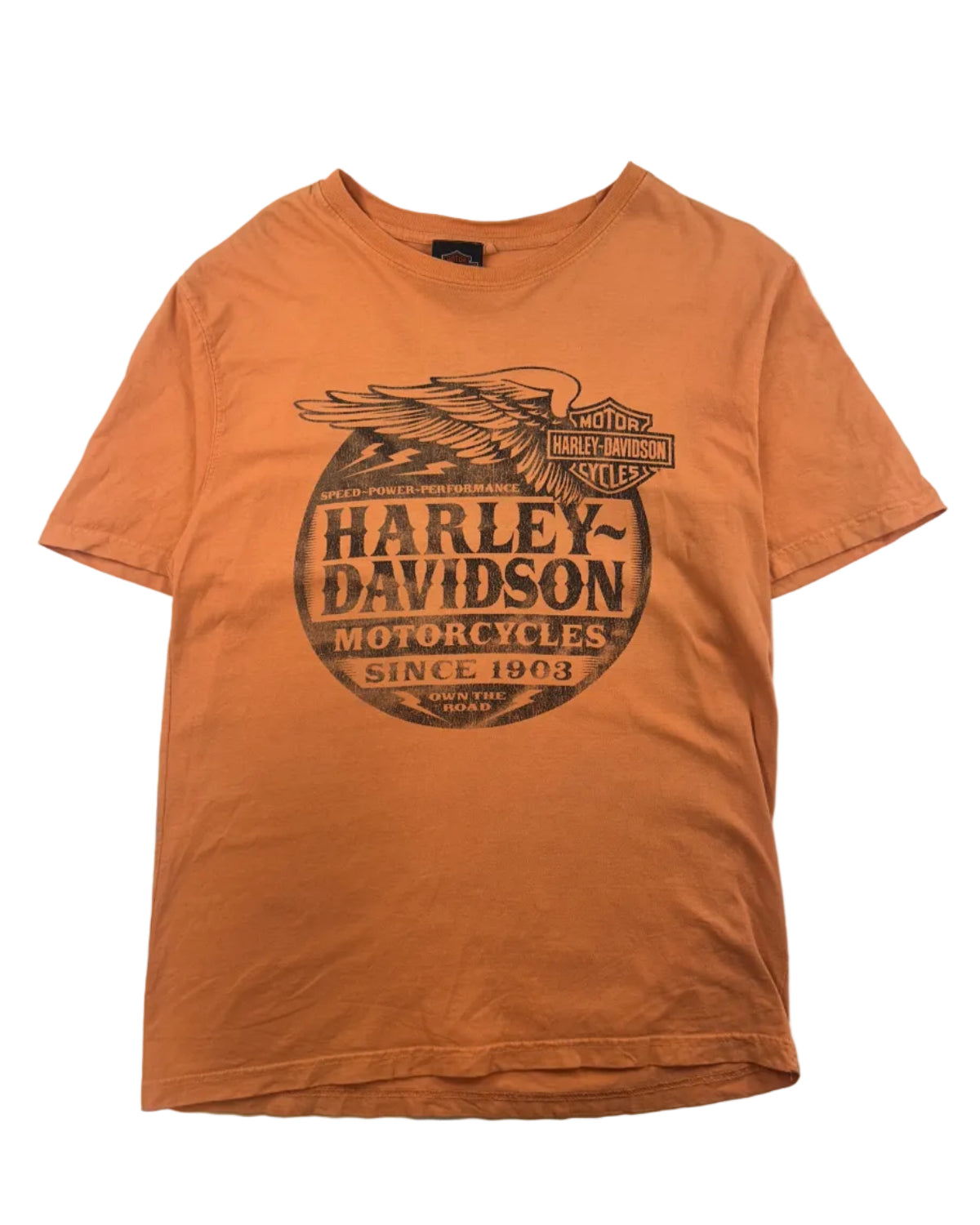 Harley Davidson Aruba vintage t-shirt front view size M