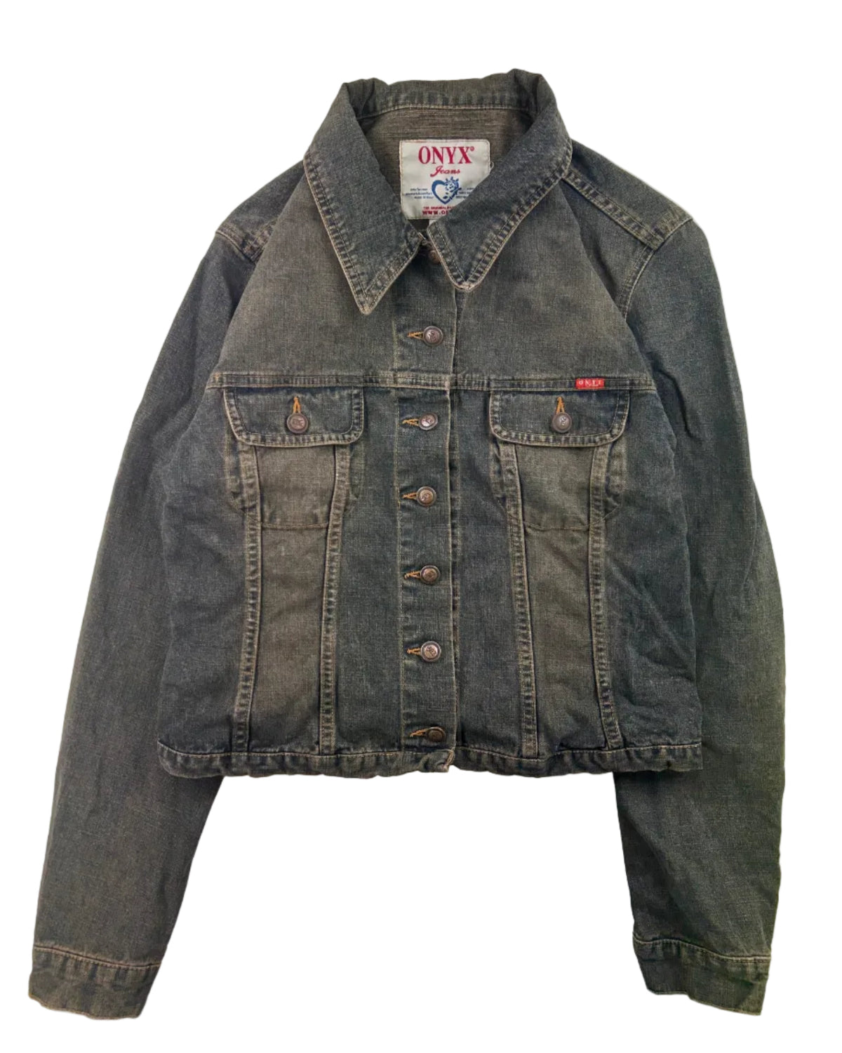 Vintage ONYX Jeans denim jacket front