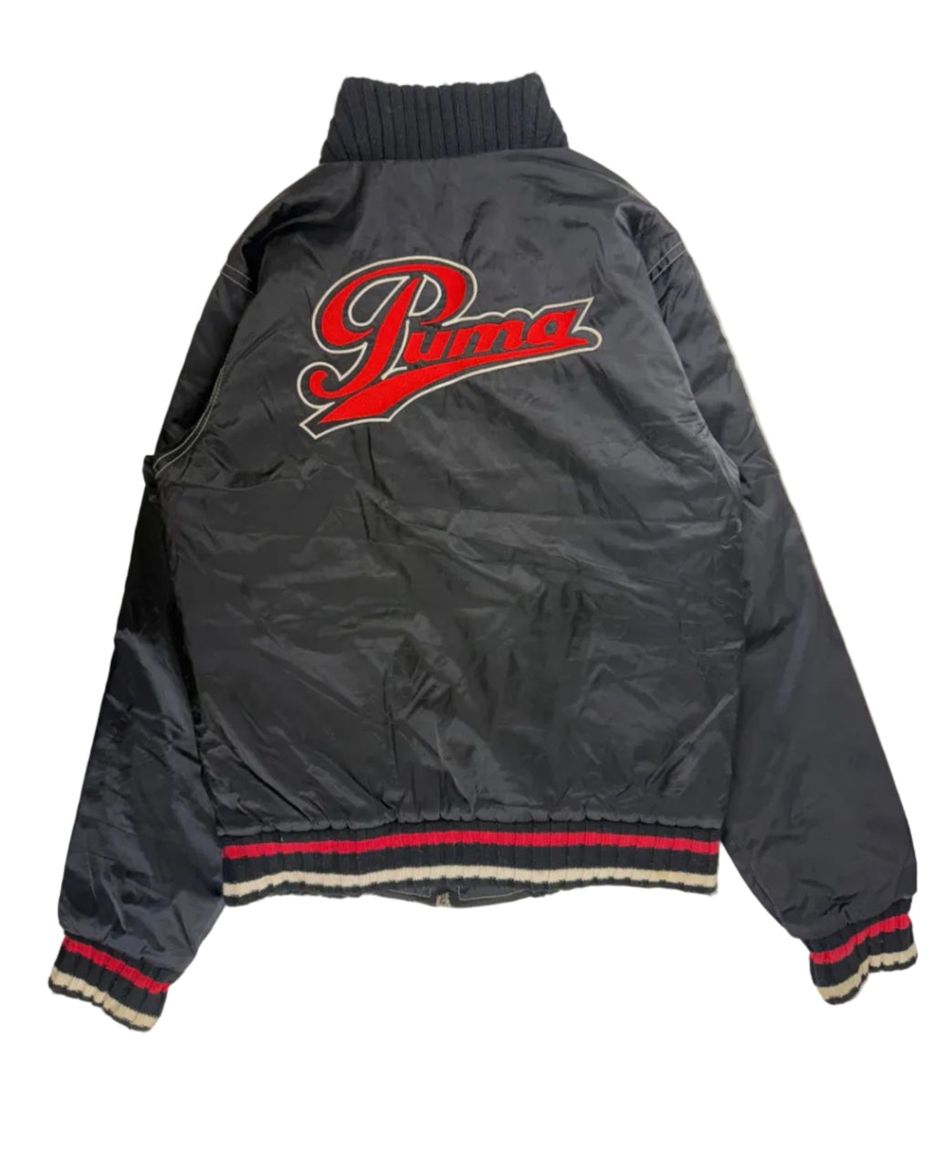 Vintage Puma bomber jacket – back view, women's size M