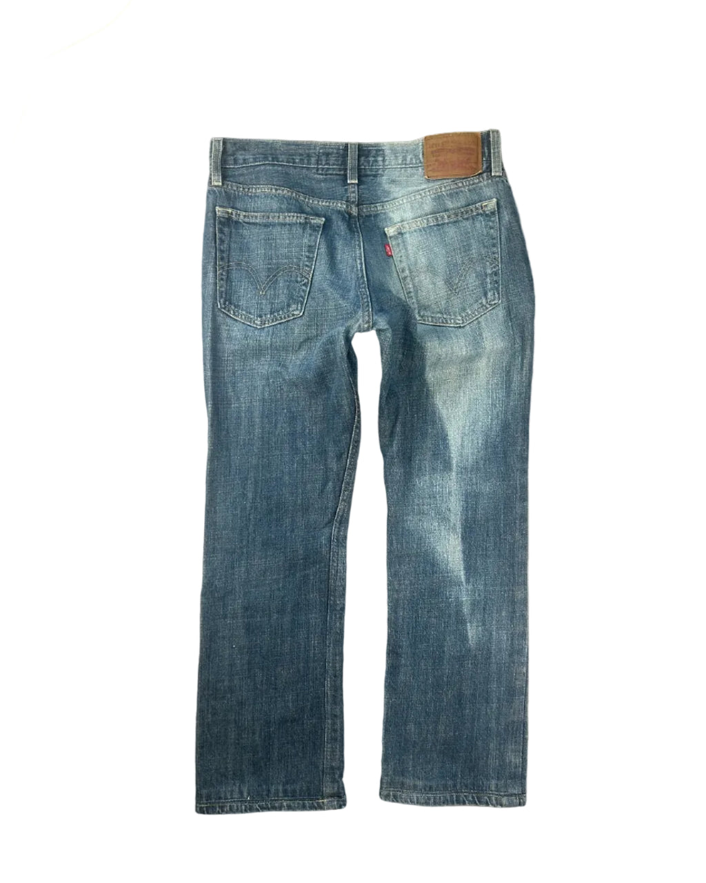 Vintage Levi's 527 low bootcut farkut takaa, koko W32 L30