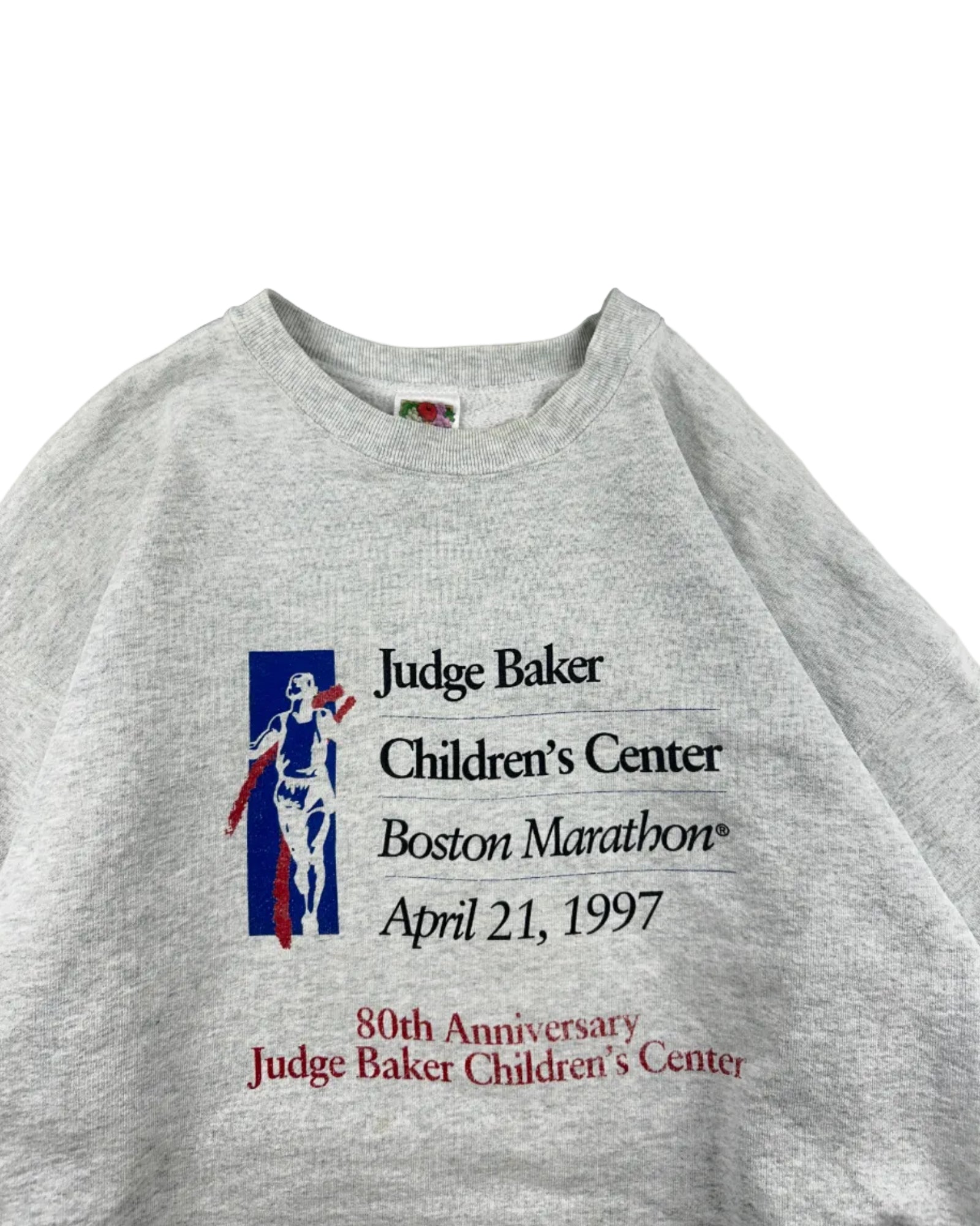 90s BOSTON MARATHON GRAPHIC SWEATSHIRT