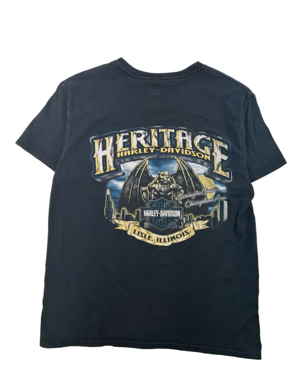 Heritage Harley Davidson vintage t-shirt back view size M