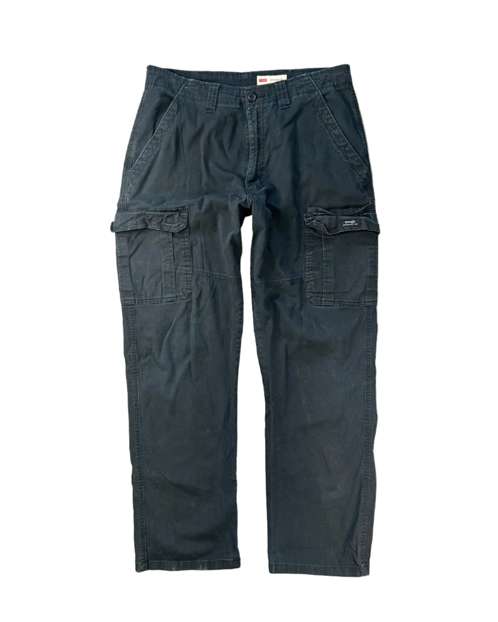 Vintage Wrangler relaxed fit cargo-housut edestä, koko W34 L32