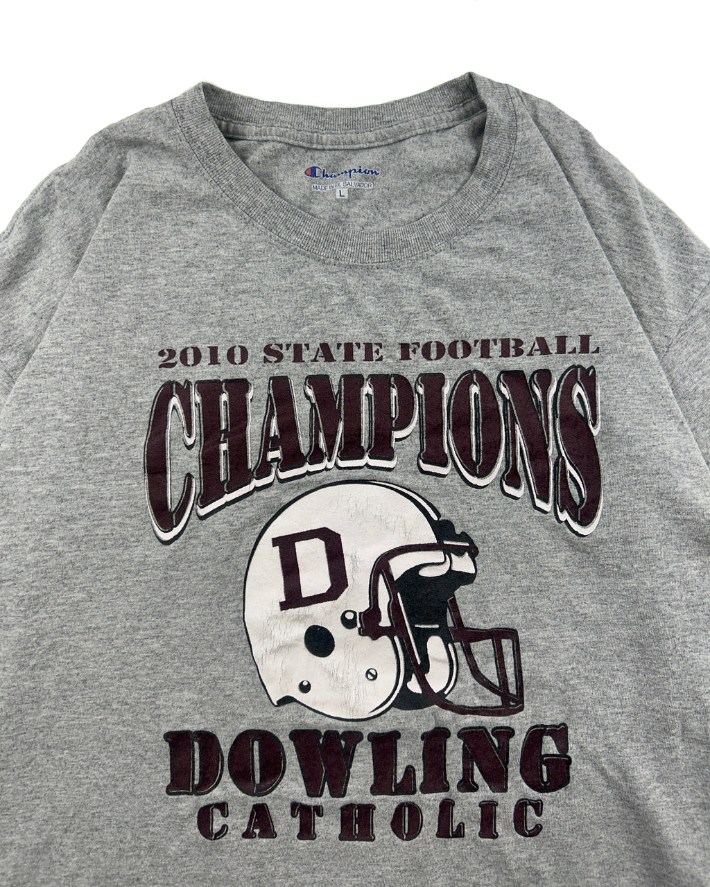 DOWLING CATHOLIC MAROONS 2010 CHAMPIONS LONGSLEEVE