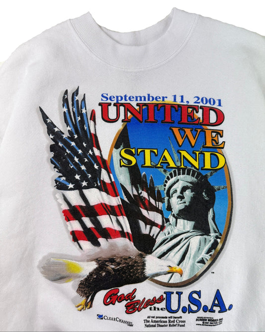 2001 UNITED WE STAND SWEATSHIRT