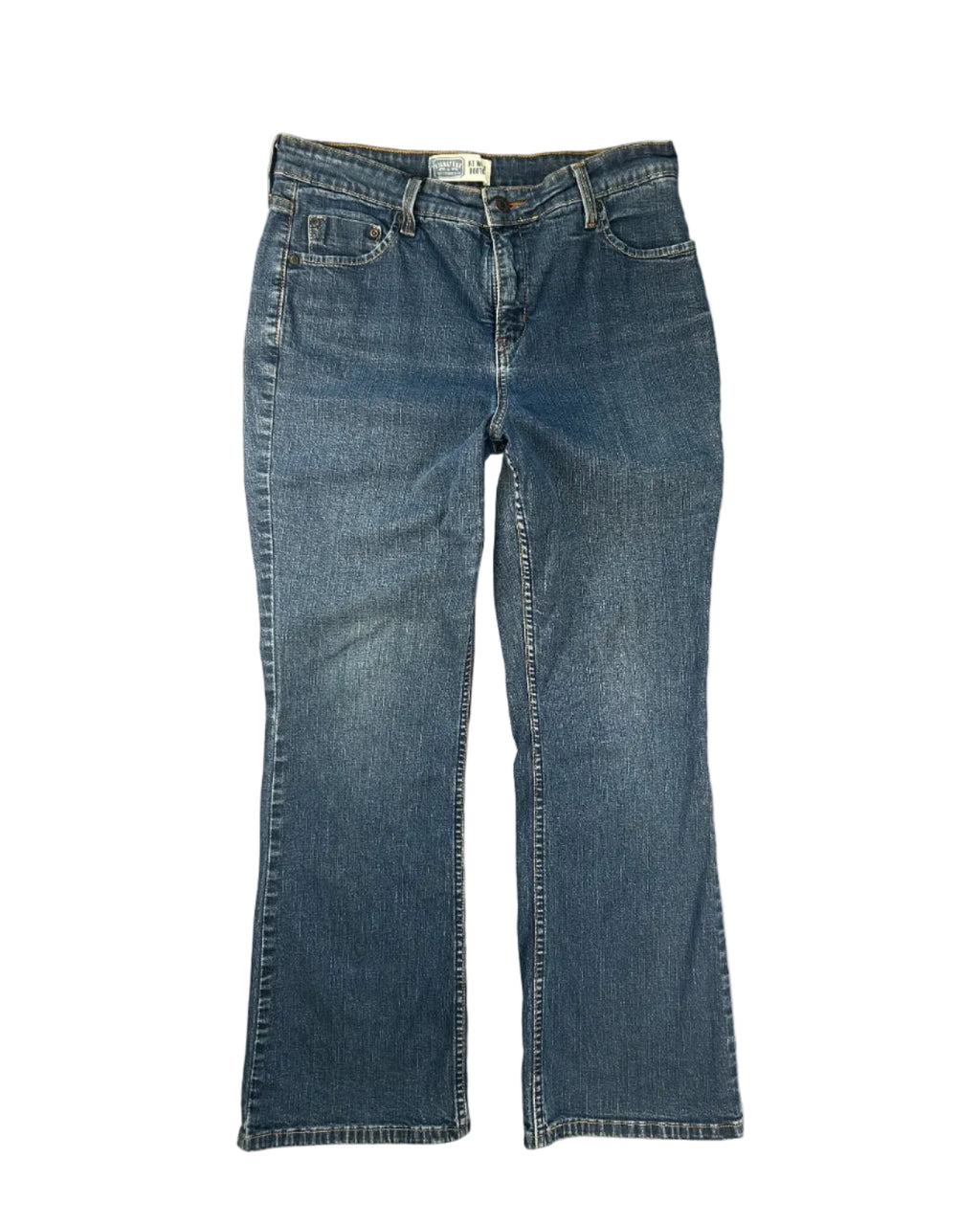 Vintage Levi's at waist bootcut farkut edestä, koko W30 L27