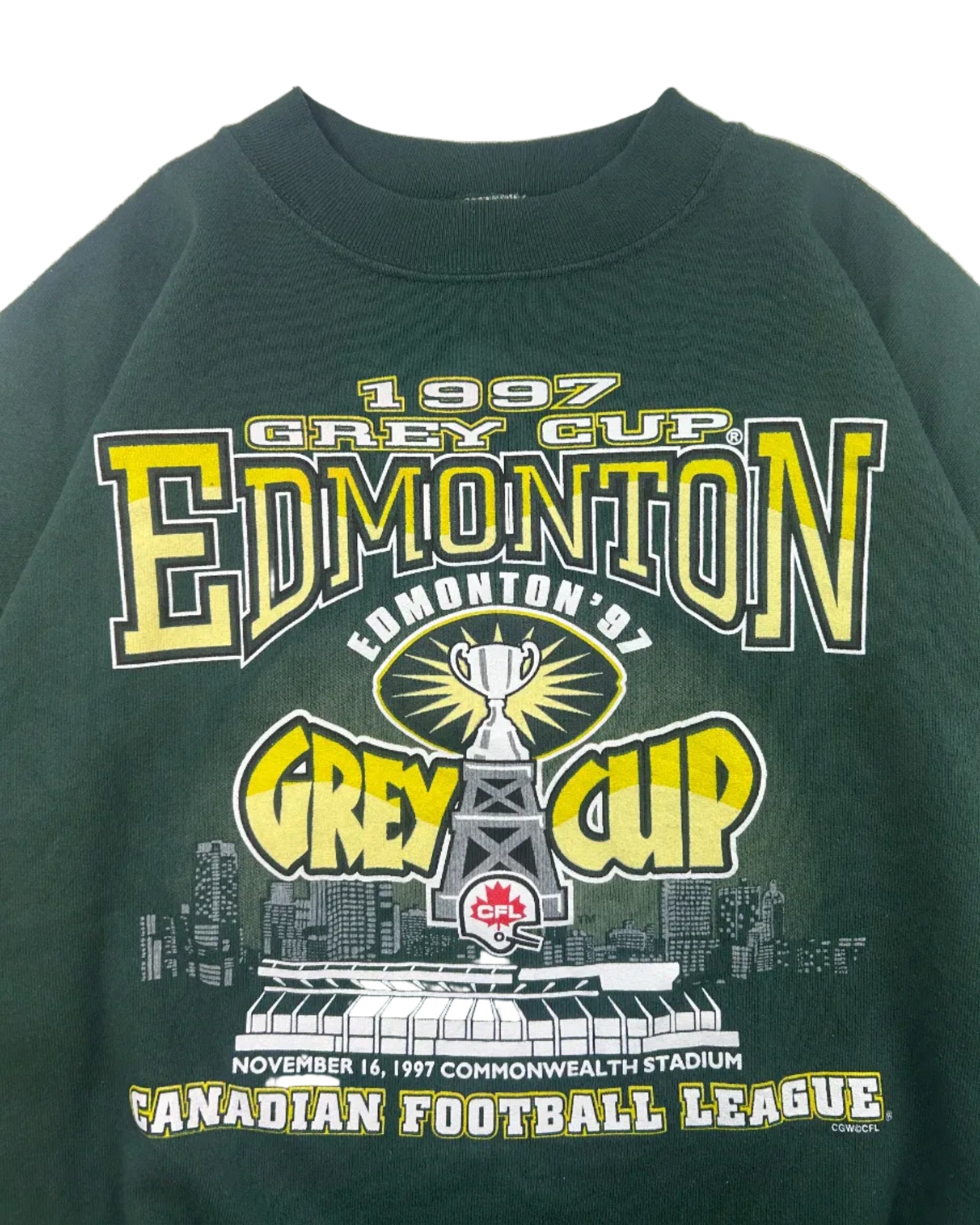 1997 GREY CUP EDMONTON SWEATSHIRT