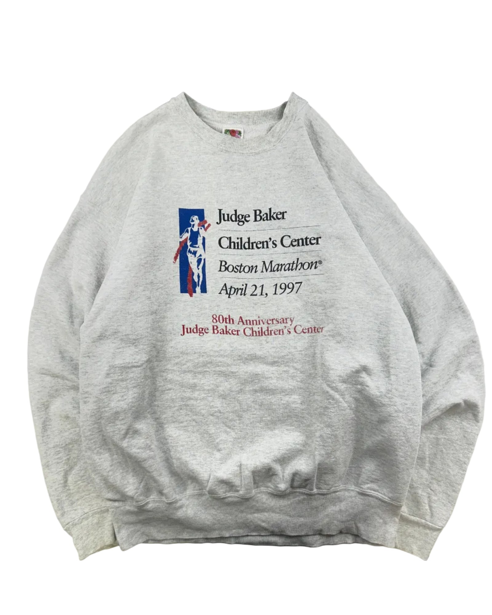 90s BOSTON MARATHON GRAPHIC SWEATSHIRT