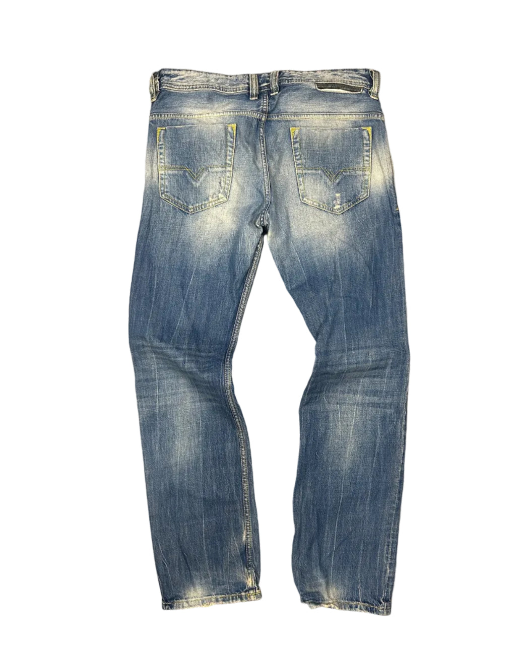 Diesel Safado vintage denim jeans back view with pockets
