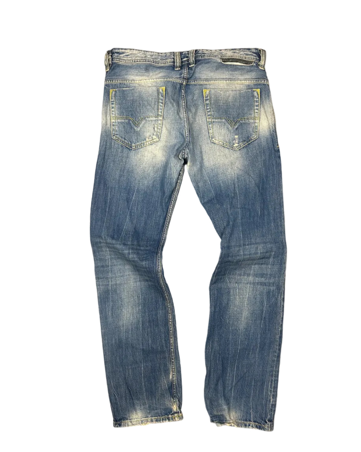 Diesel Safado vintage denim jeans back view with pockets