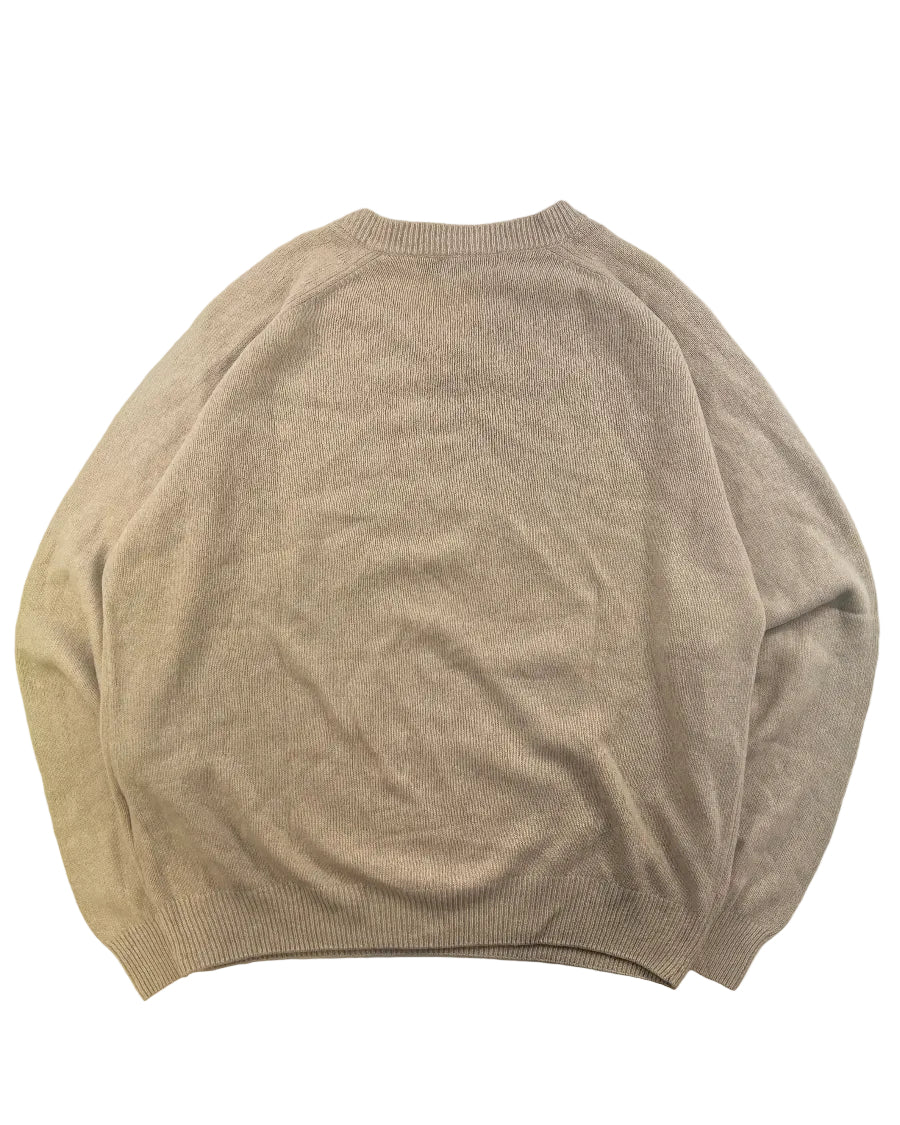 Vintage Polo Ralph Lauren wool V-neck sweater back