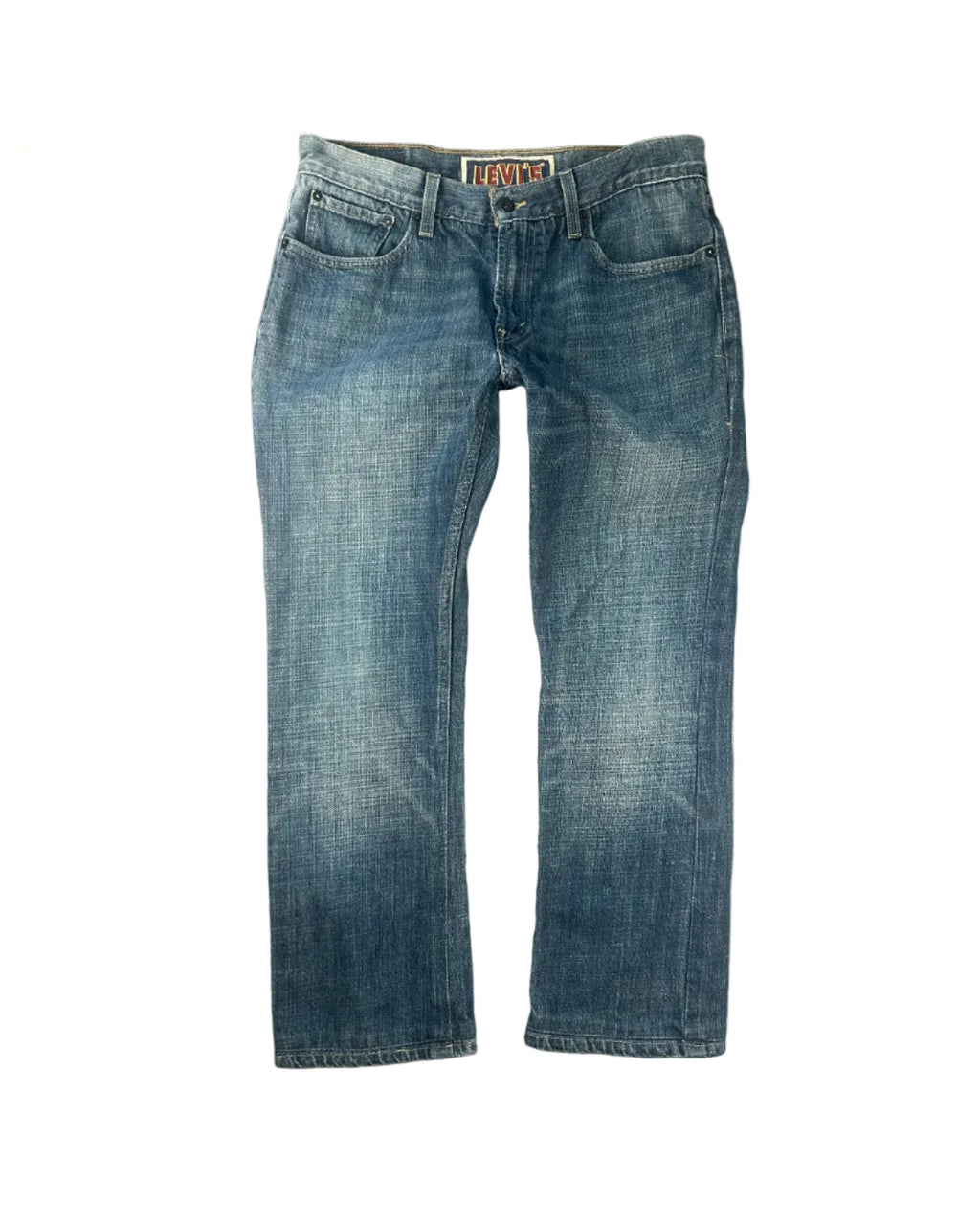 Vintage Levi's 527 low bootcut farkut edestä, koko W32 L30