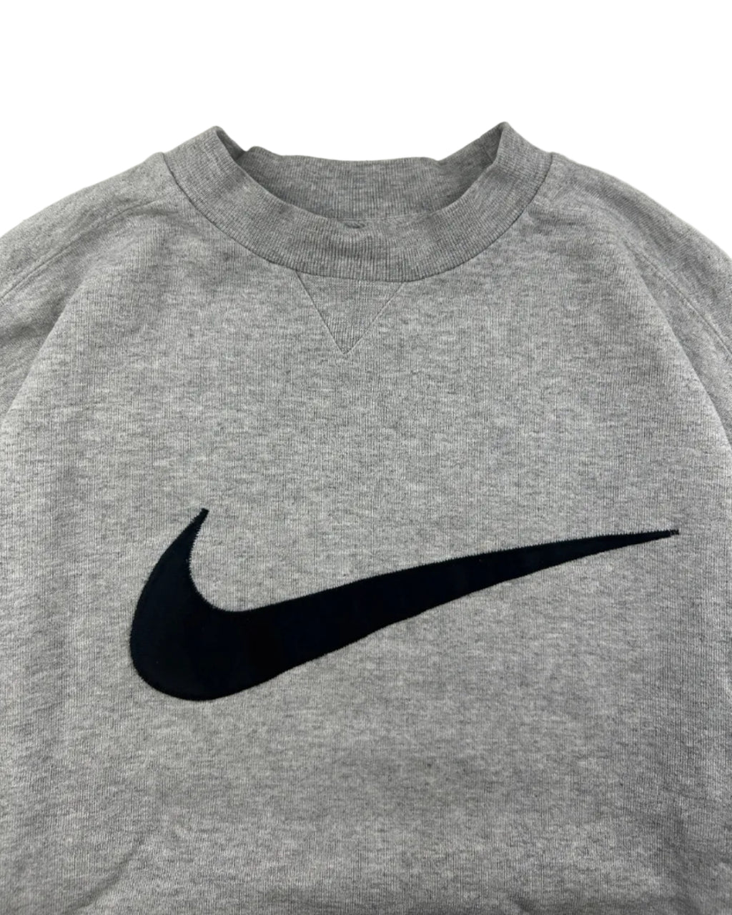 Vintage Nike big logo sweatshirt logo detail