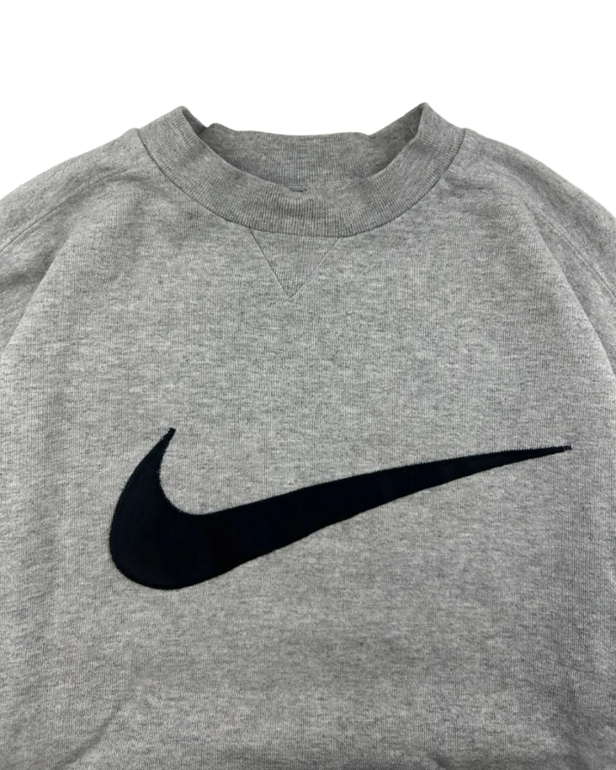 Vintage Nike big logo sweatshirt logo detail
