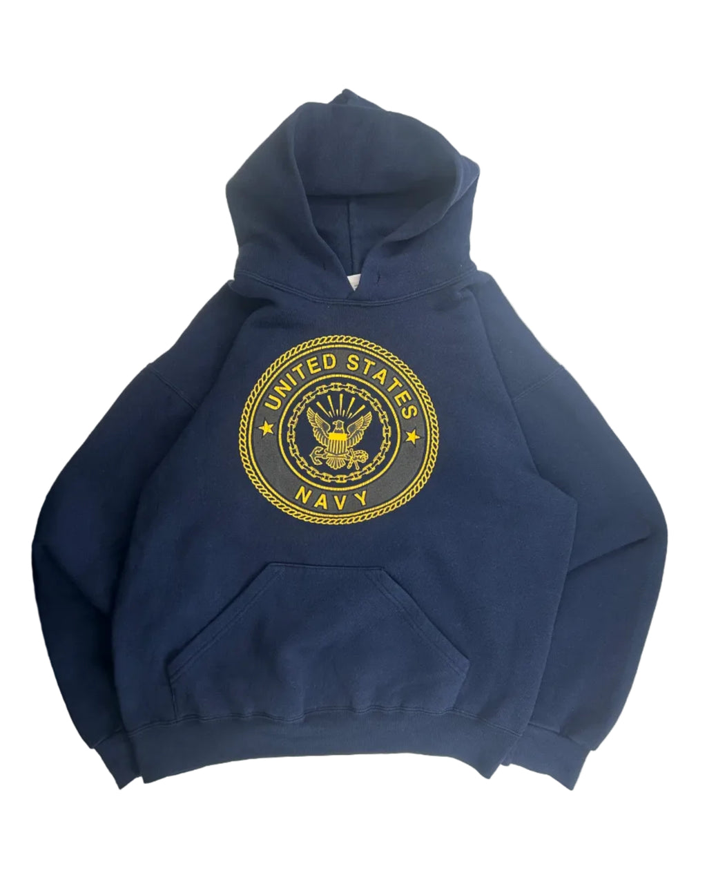 United States Navy huppari vintage miesten collegehuppari koko M etunäkymä