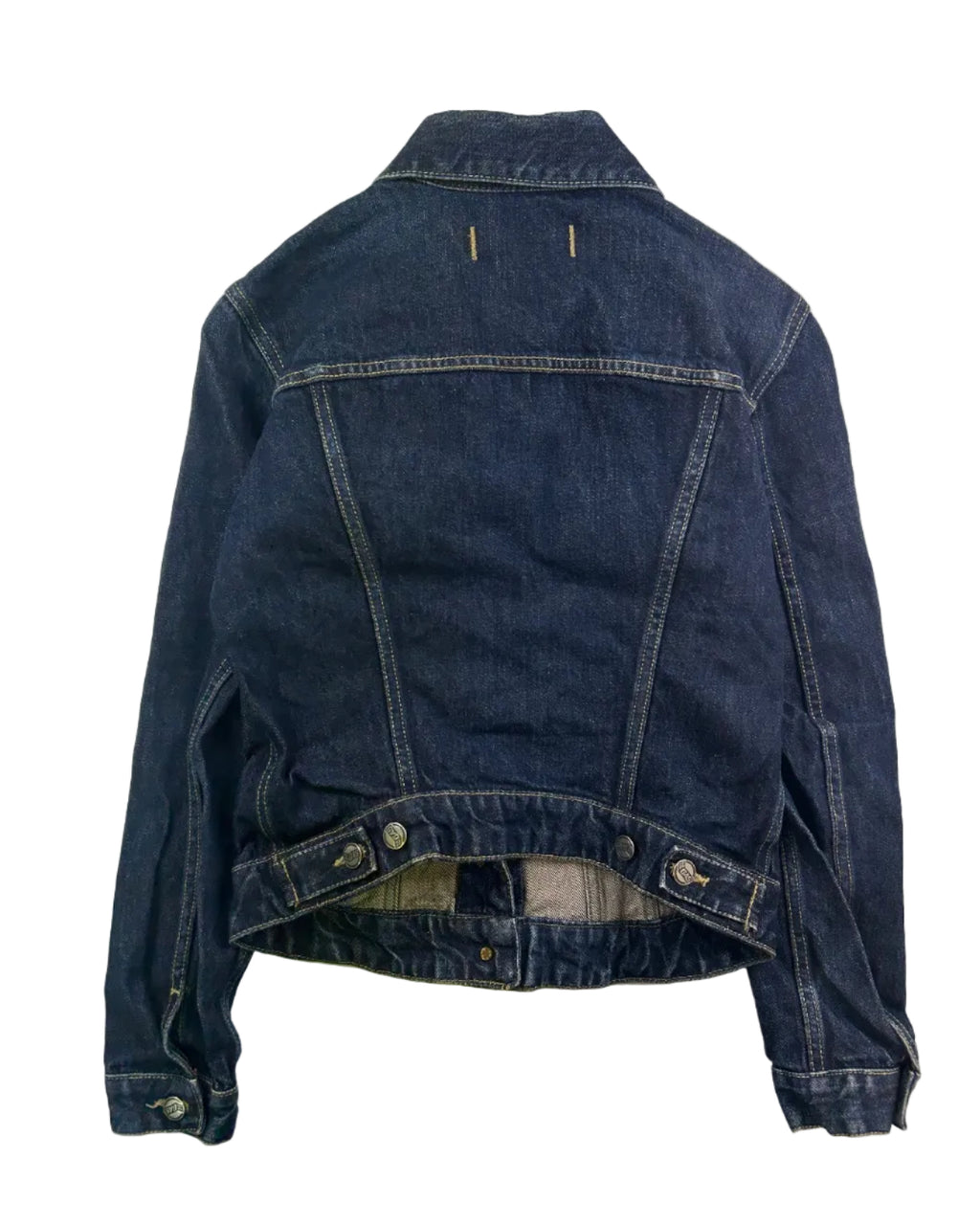 Vintage GAS Jeans denim jacket back