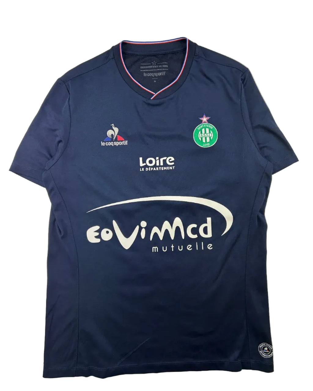 Vintage AS Saint-Etienne 2015-16 third shirt – front view, size M