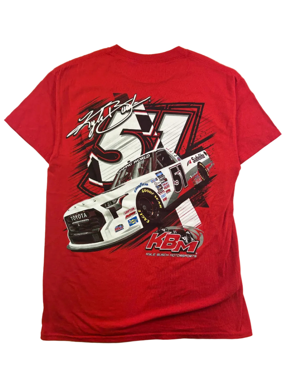 KYLE BUSCH MOTORPORTS "ROWDY" #51 T-SHIRT