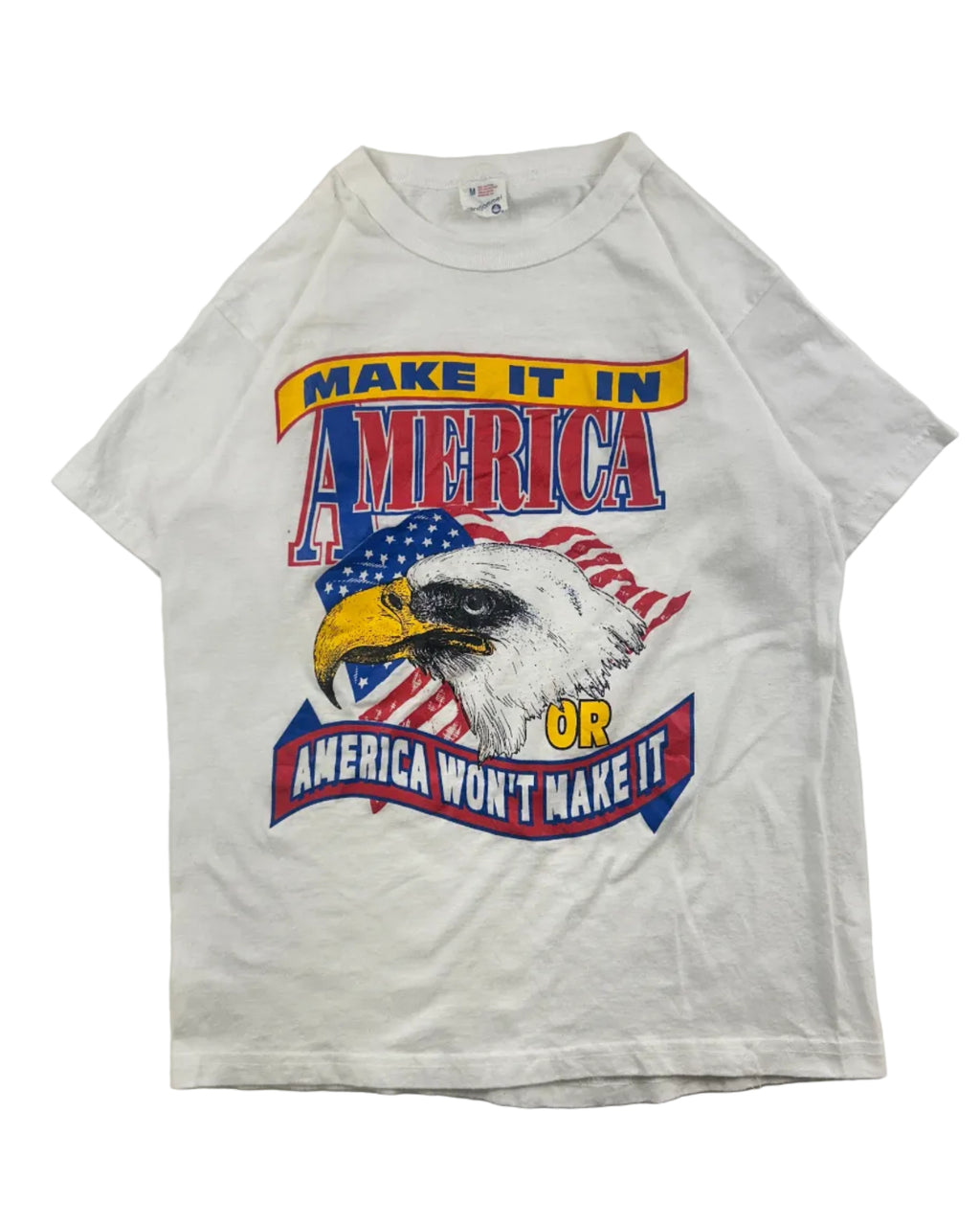 90s "MAKE IT IN AMERICA" EAGLE T-SHIRT