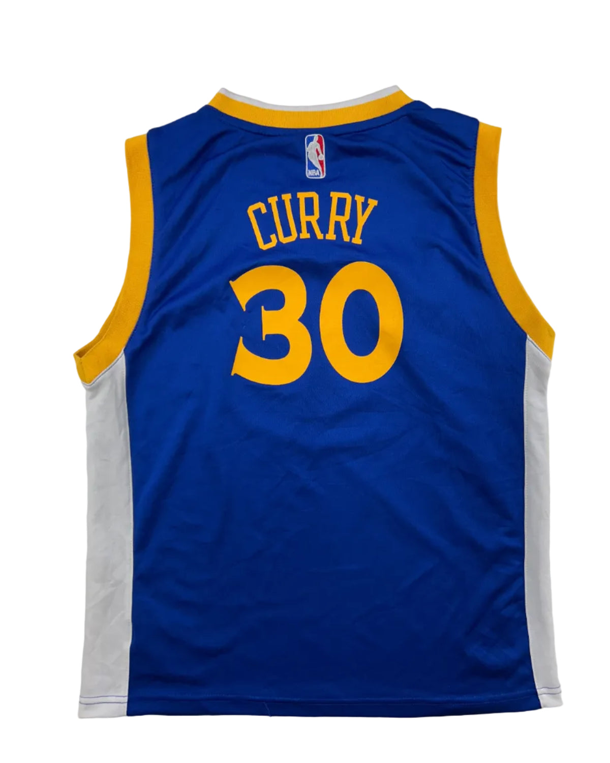Vintage Adidas Stephen Curry #30 NBA jersey – back view, size L