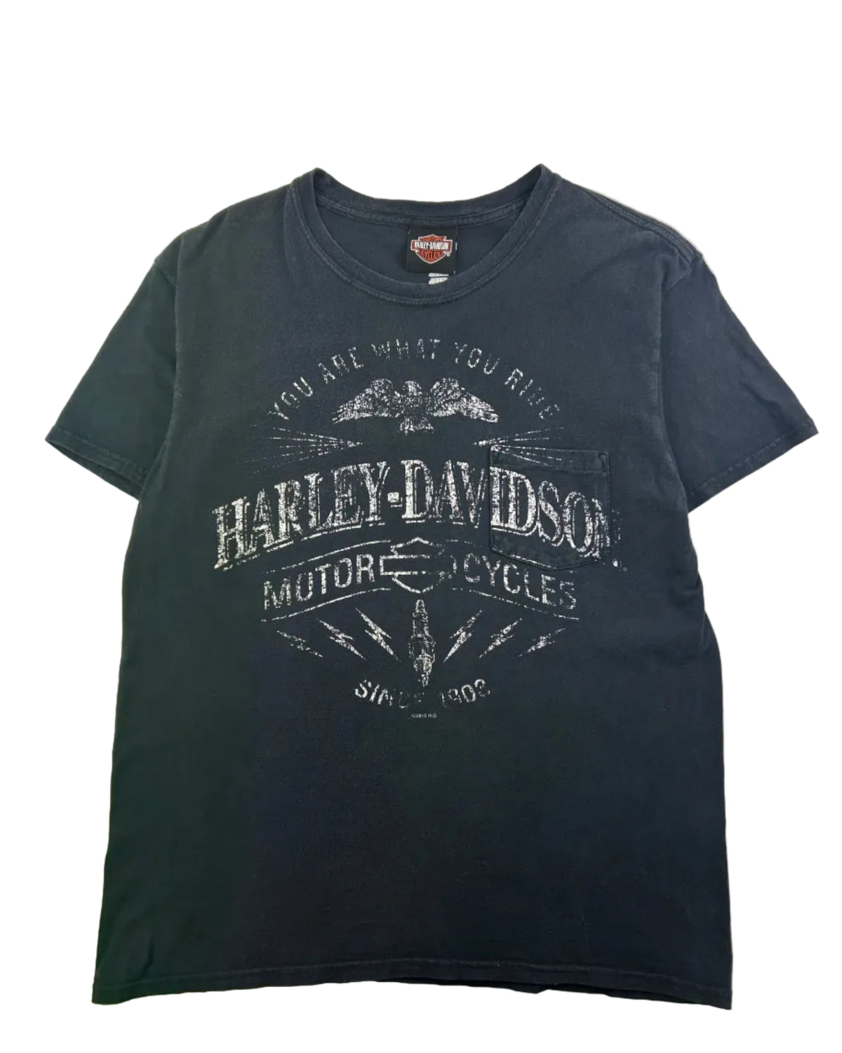 Heritage Harley Davidson vintage t-shirt front view size M