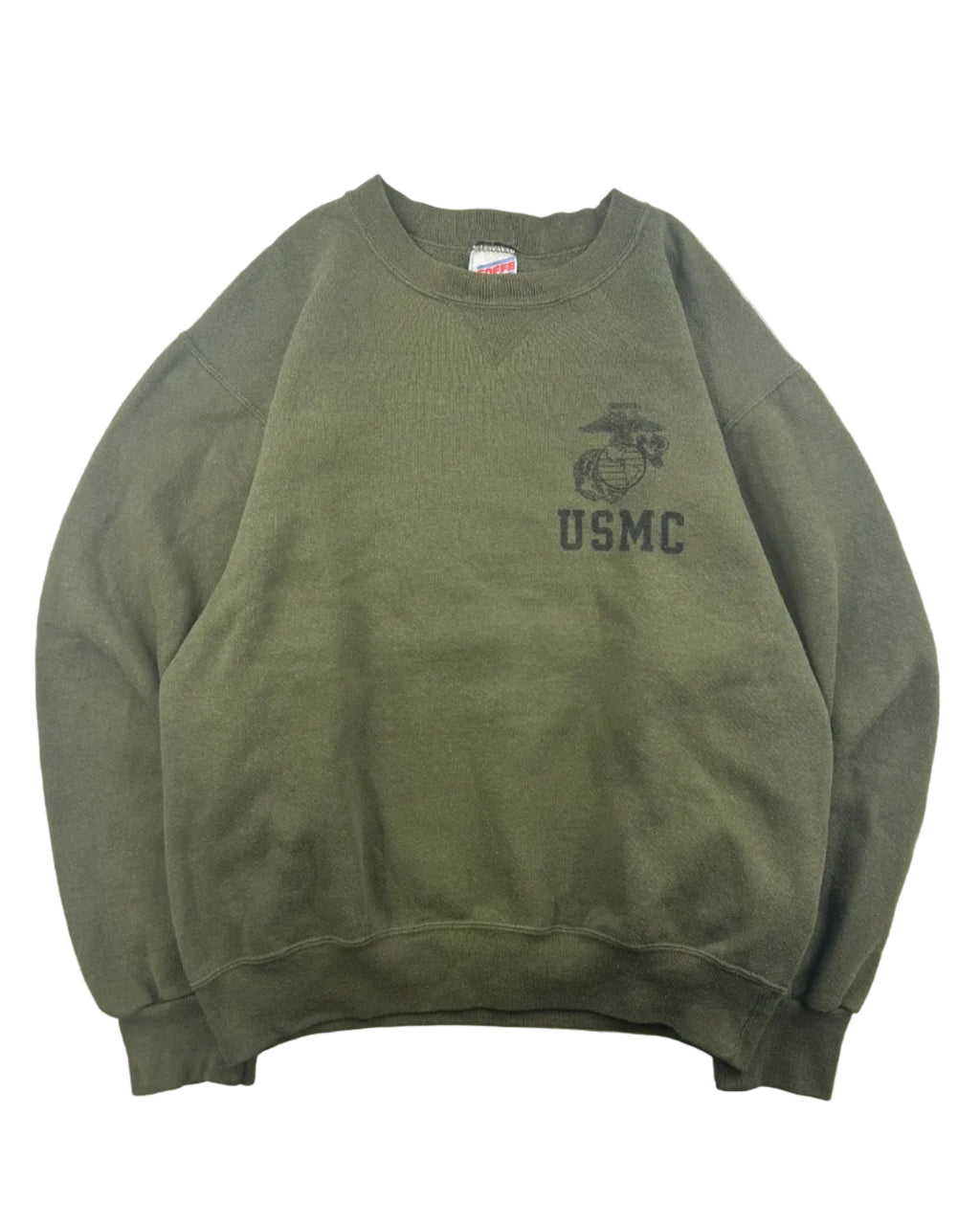 Vintage 90s Soffe USMC Marine Corps sweatshirt front