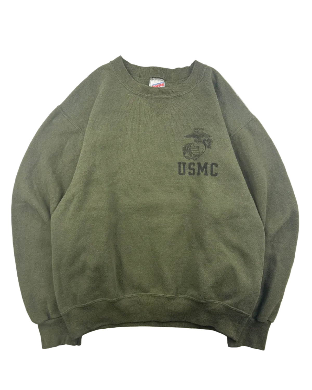 Vintage 90s Soffe USMC Marine Corps sweatshirt front