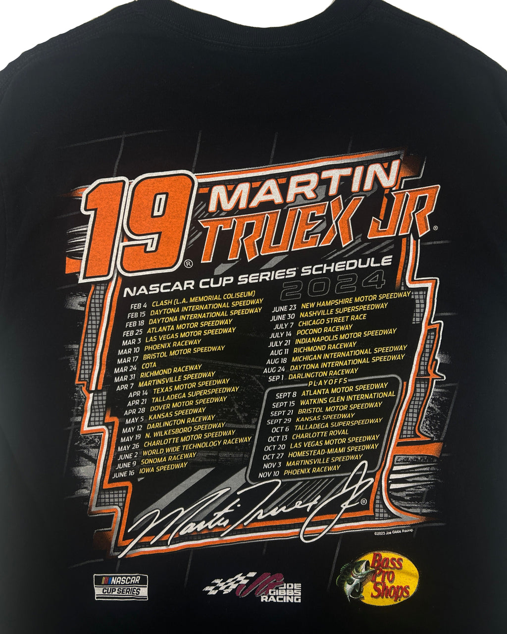 MARTIN TRUEX JR. NASCAR T-SHIRT
