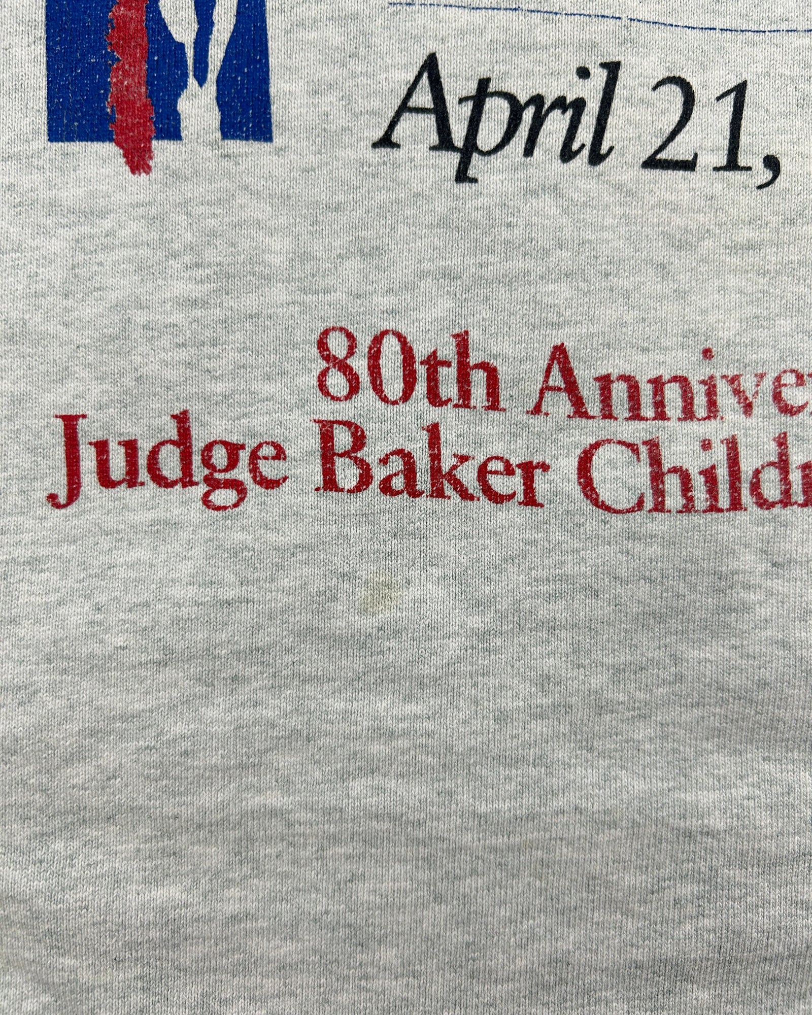 90s BOSTON MARATHON GRAPHIC SWEATSHIRT