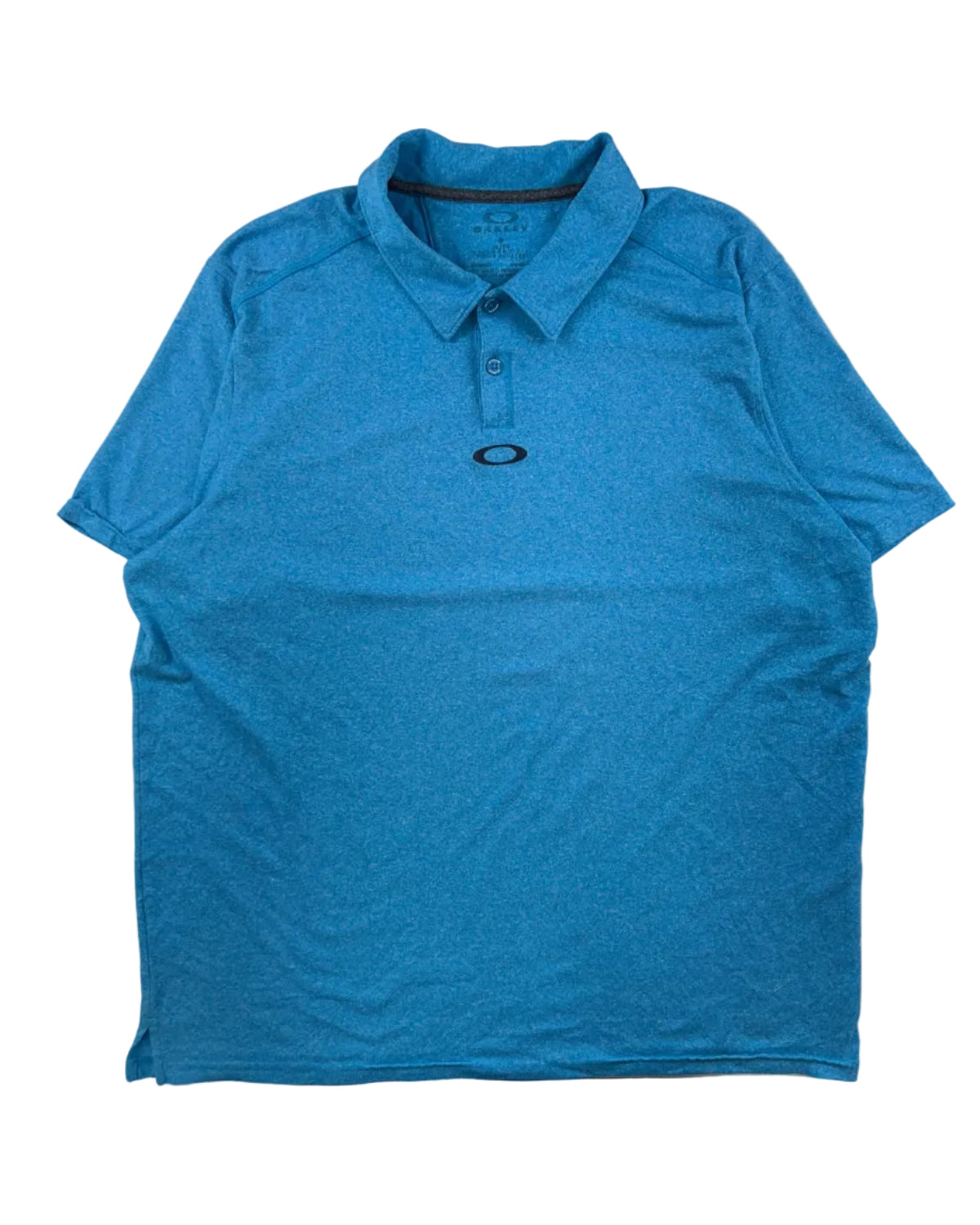 Vintage Oakley Performance polo – front view, size XL