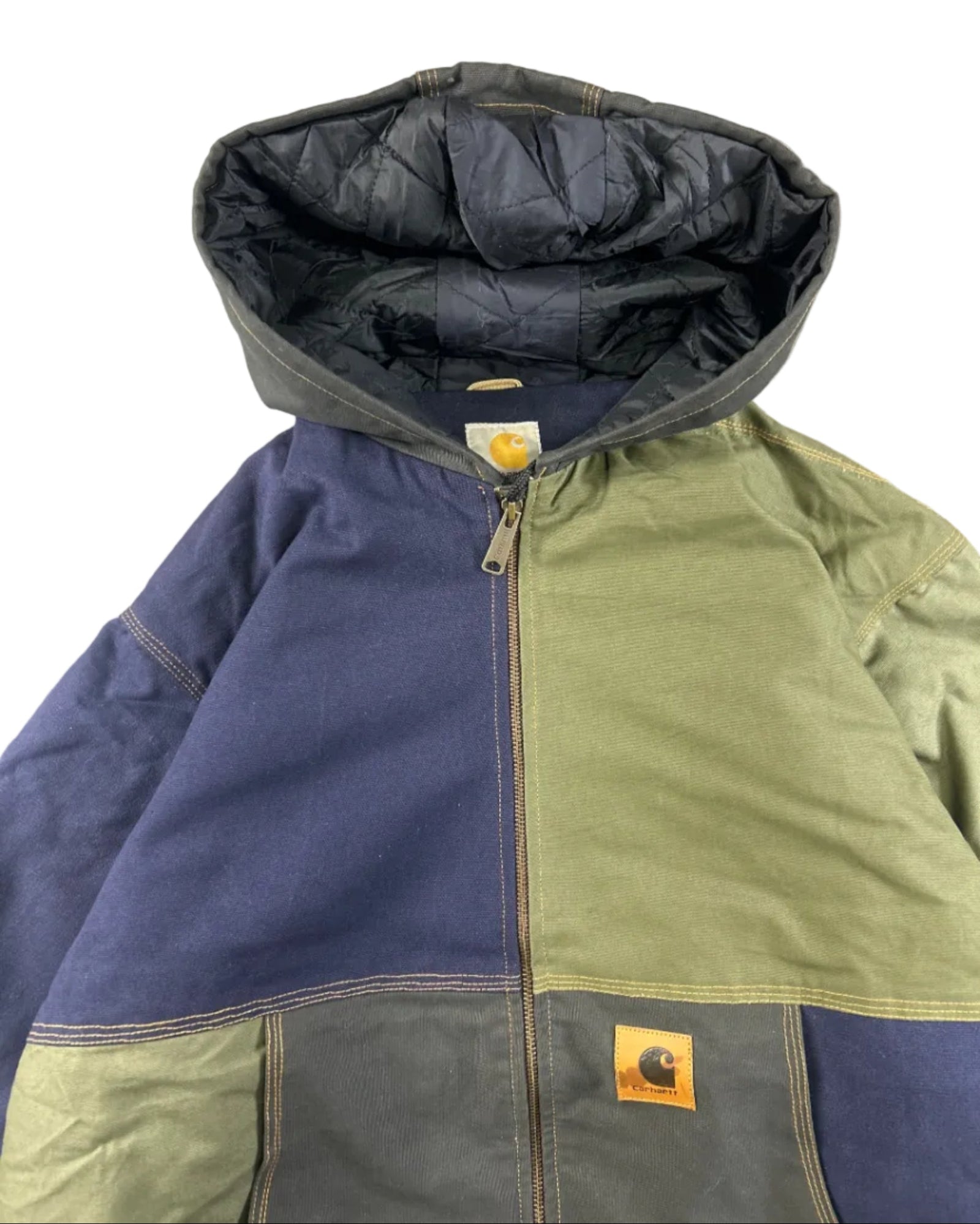 Carhartt reworked vintage jacket – detail view, size L