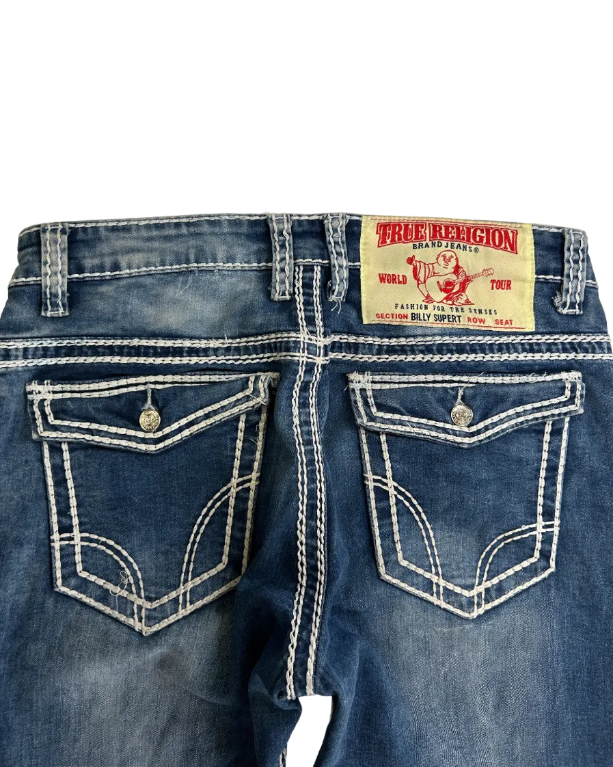 Vintage True Religion Billy Super T Jeans – back detail, size 31