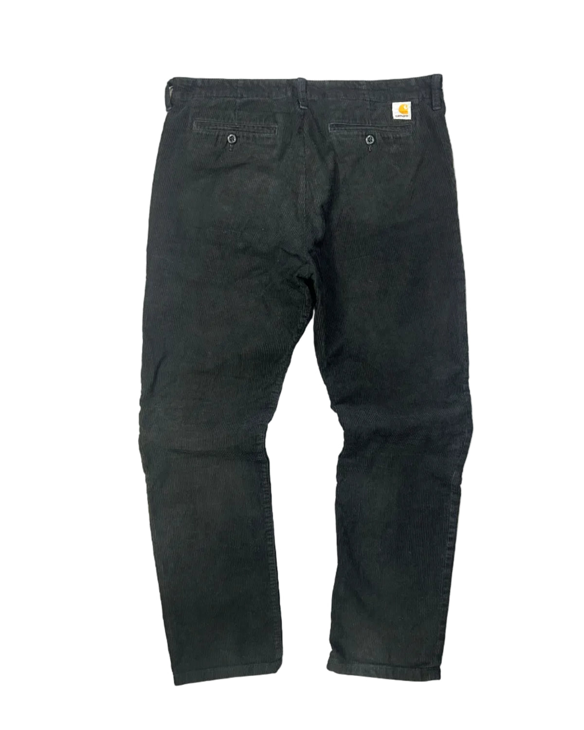 Carhartt WIP vintage corduroy pants back view with pockets