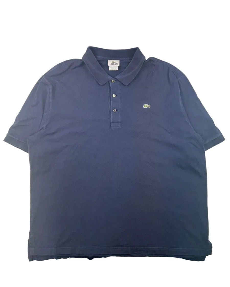 Lacoste vintage polo shirt front view size XL
