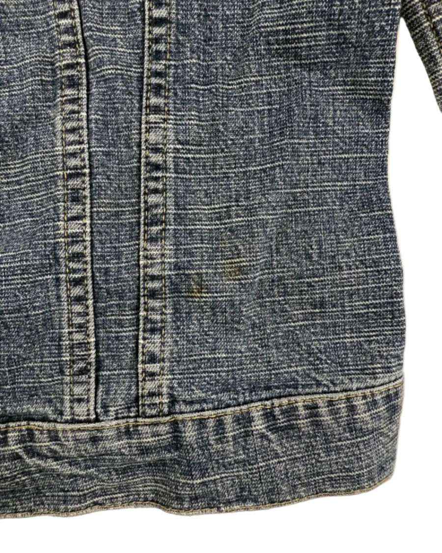 Vintage Denim Provider Met denim jacket – side view, size M