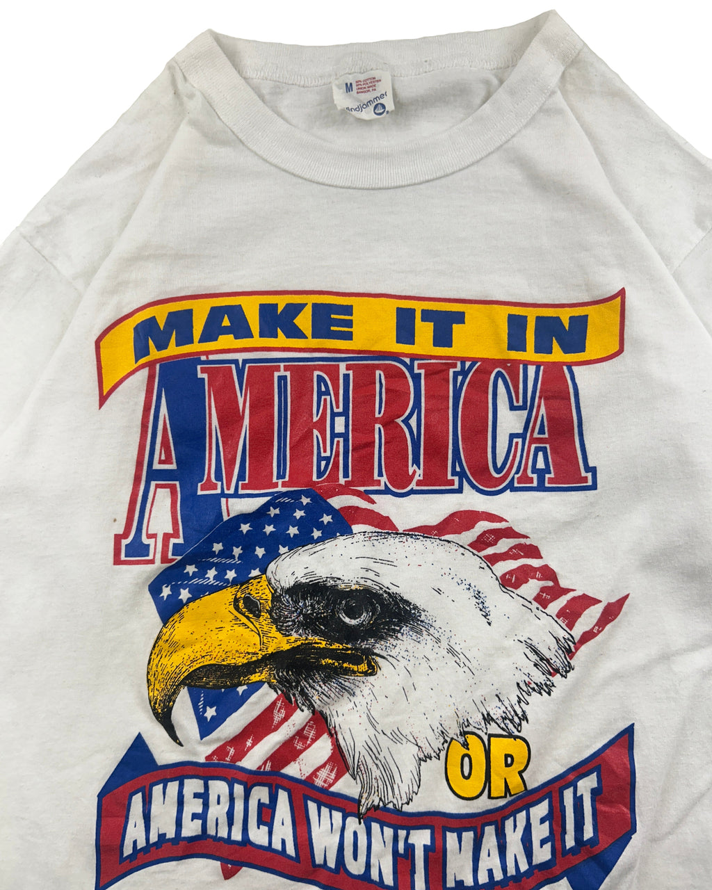 90s "MAKE IT IN AMERICA" EAGLE T-SHIRT
