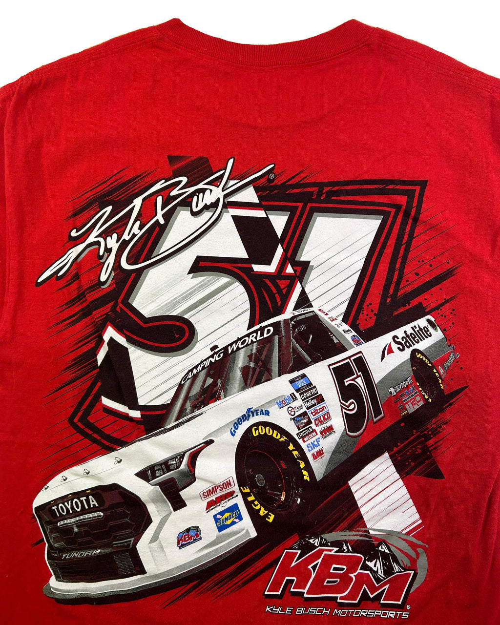 KYLE BUSCH MOTORPORTS "ROWDY" #51 T-SHIRT
