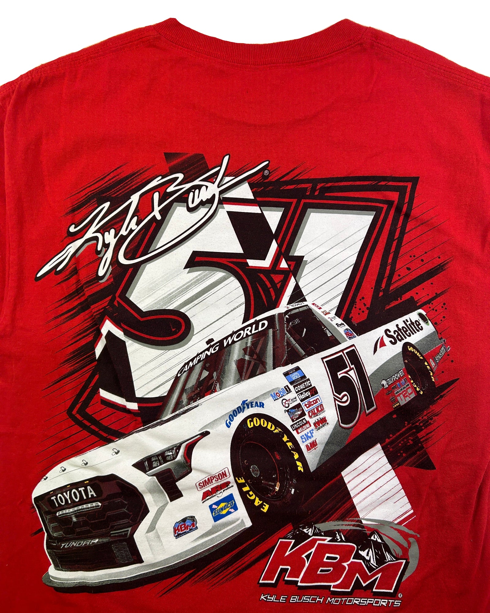 KYLE BUSCH MOTORPORTS "ROWDY" #51 T-SHIRT