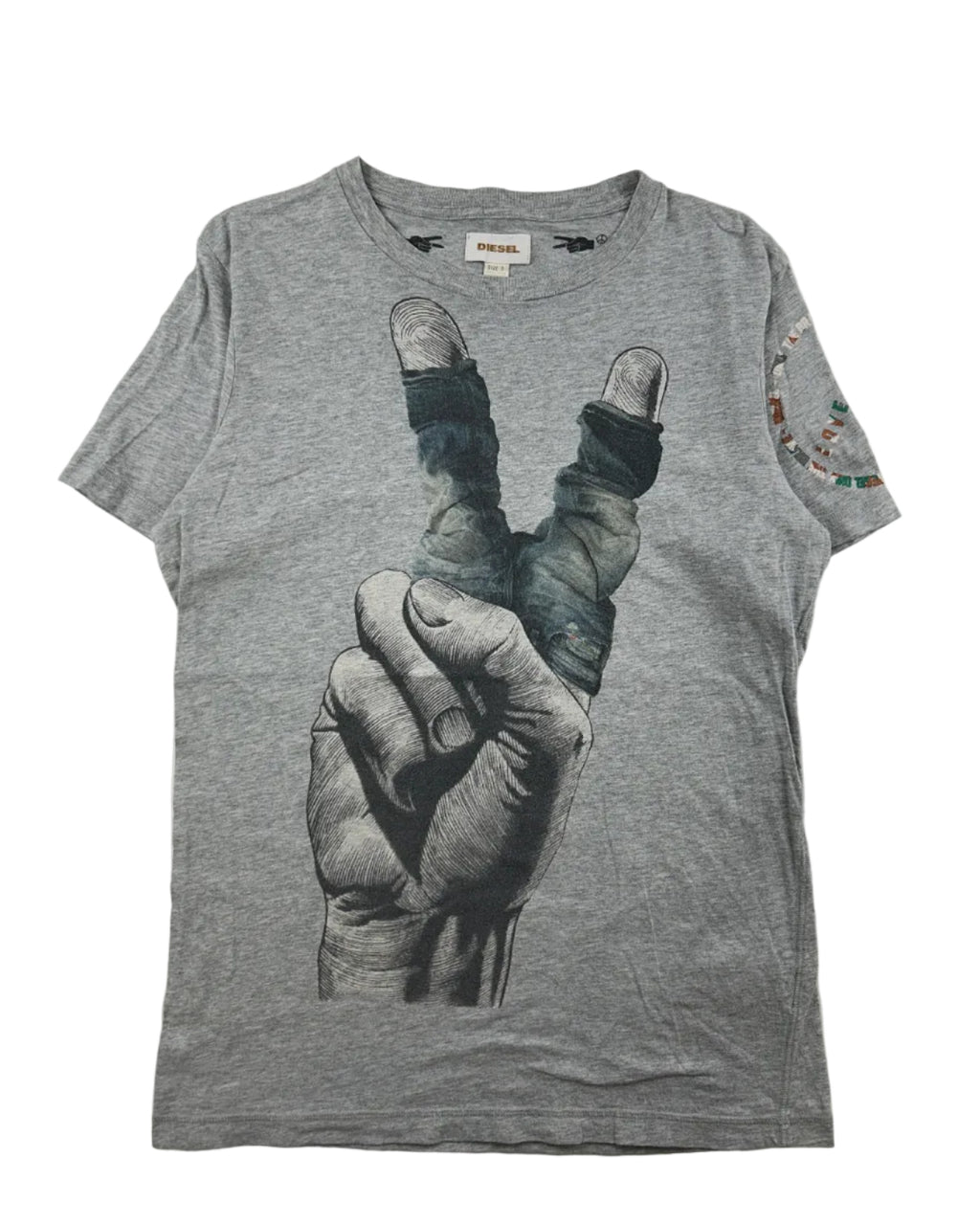 Vintage Diesel T-Lancer-R finger jeans paita edestä, koko S