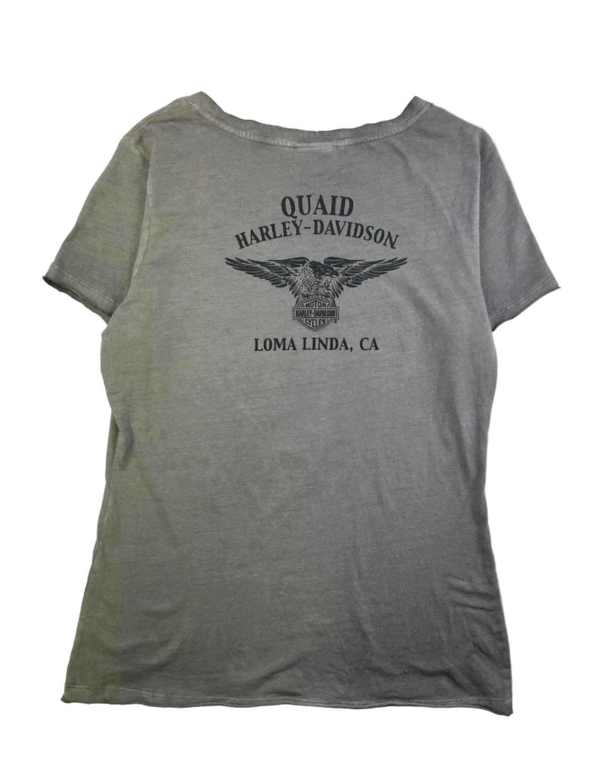 Harley Davidson Speed & Power vintage t-shirt back view 100% cotton