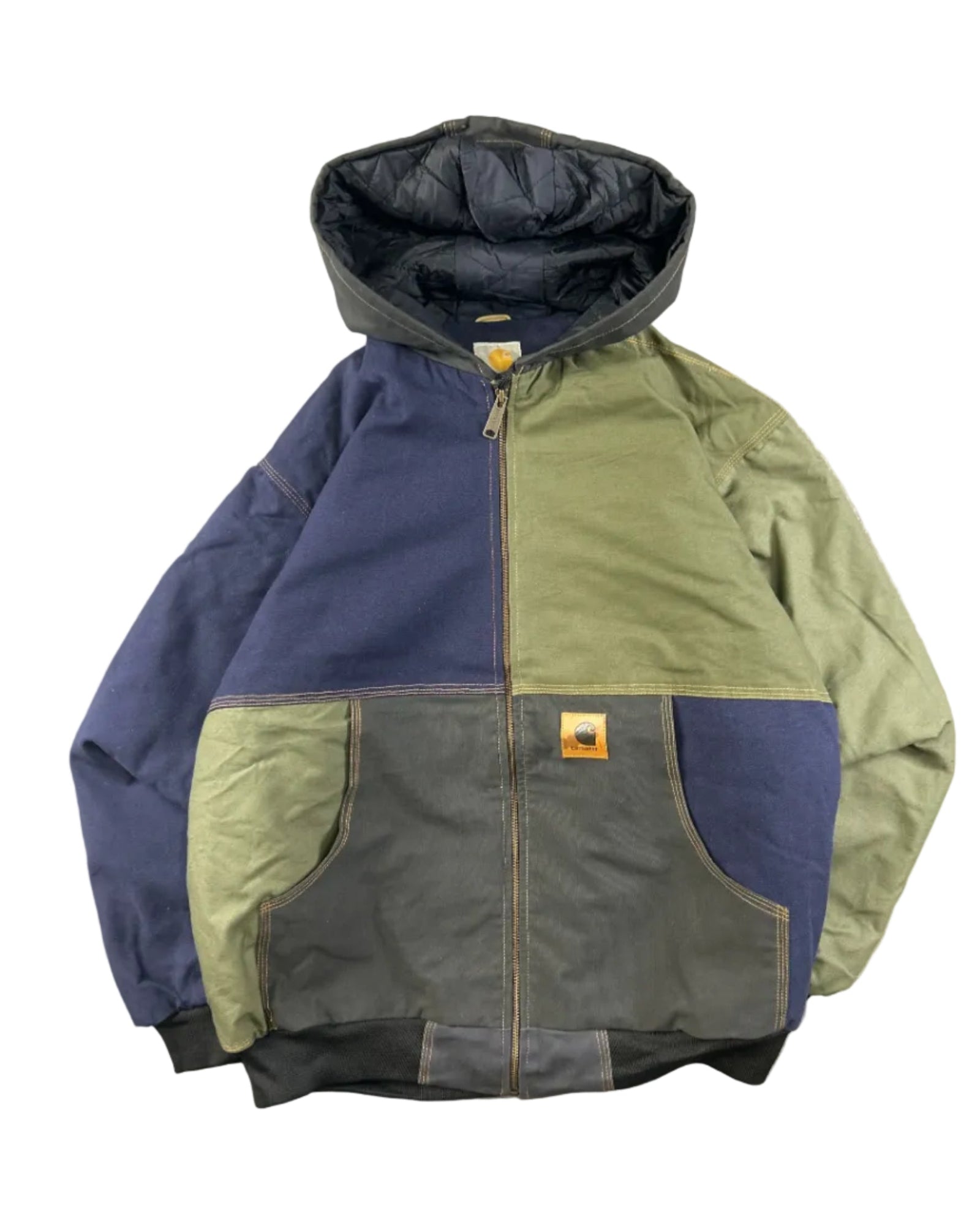 Carhartt reworked vintage jacket – front view, size L