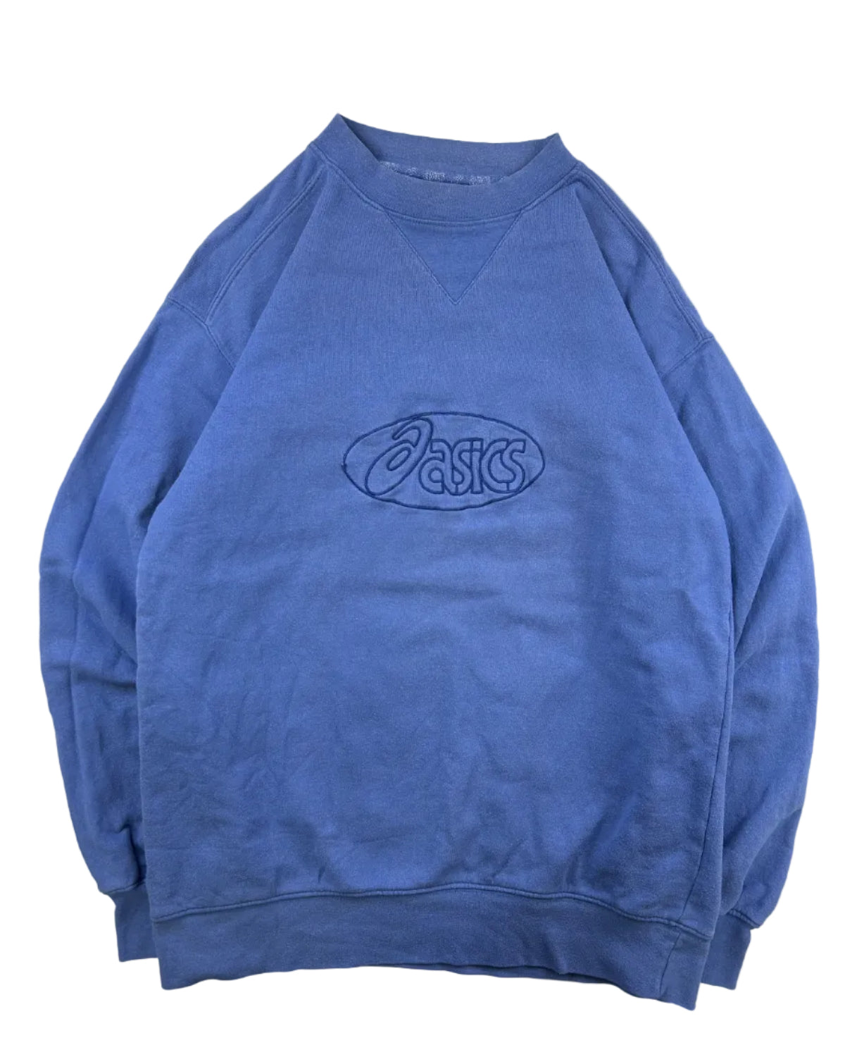 Vintage ASICS sweatshirt – front view, size M