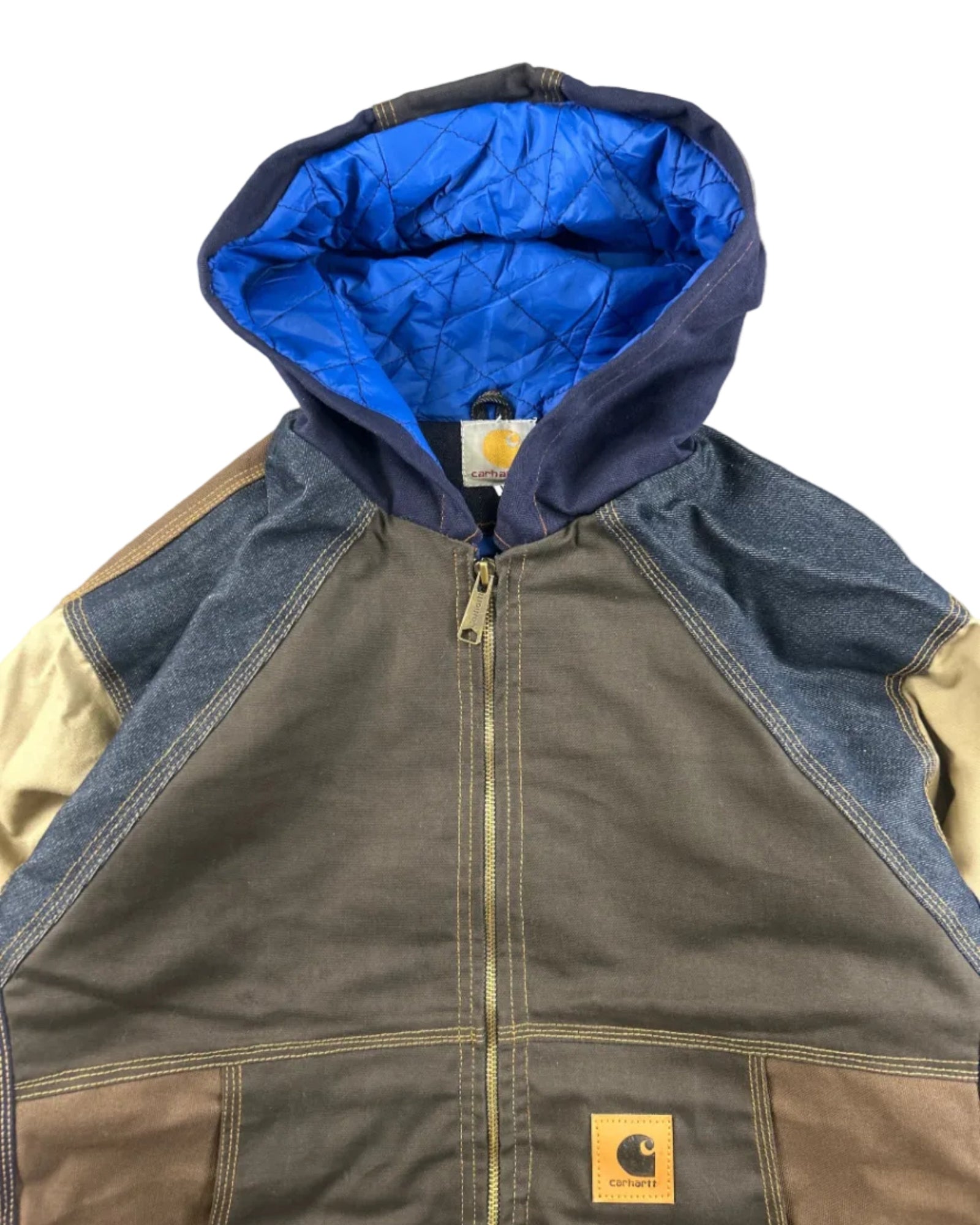 Carhartt reworked vintage jacket – detail view, size L