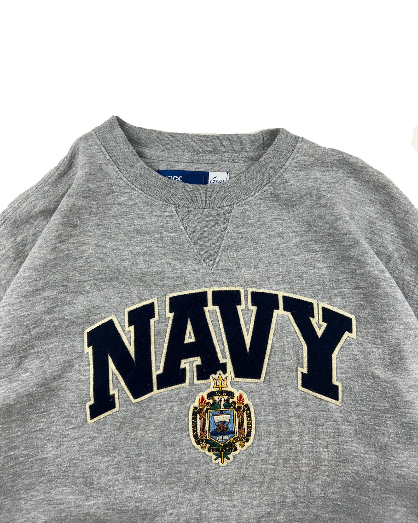 CLASSIC NAVY SWEATSHIRT - US NAVAL ACADEMY CREST
