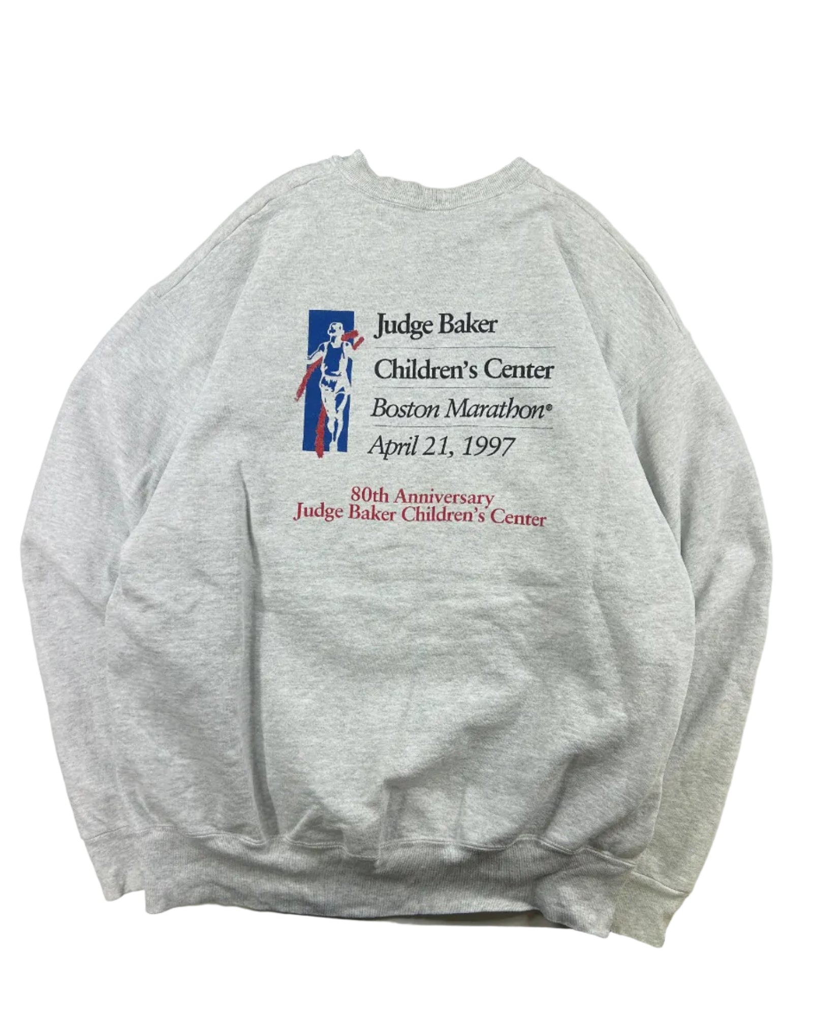 90s BOSTON MARATHON GRAPHIC SWEATSHIRT