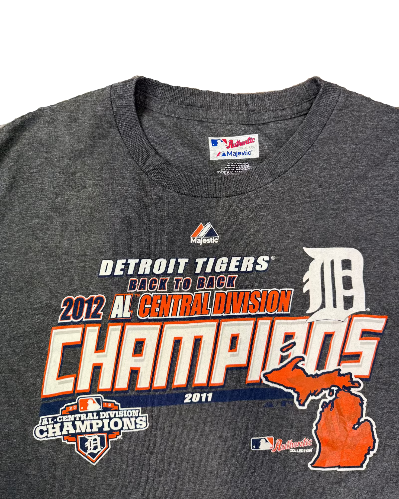 DETROIT TIGERS BACK TO BACK CHAMPIONS T-SHIRT
