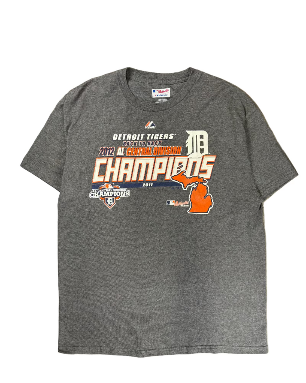 DETROIT TIGERS BACK TO BACK CHAMPIONS T-SHIRT